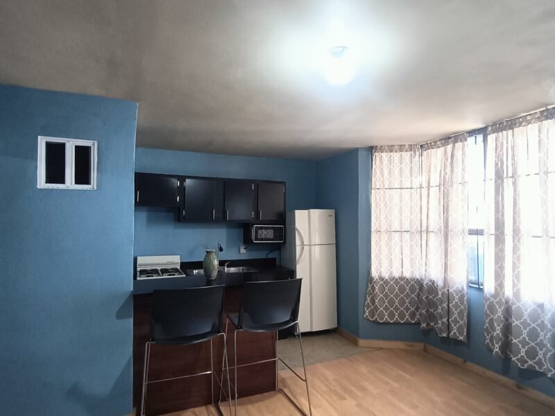 Departamento 1 recámara amueblado en renta, Col. Fernández, Tijuana B.C.